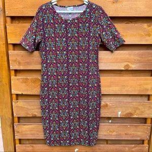 LuLaRoe Floral Print Dress